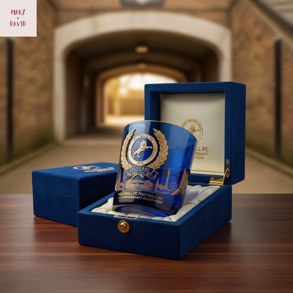 Millwall FC 141 Years Anniversary Whiskey Glass