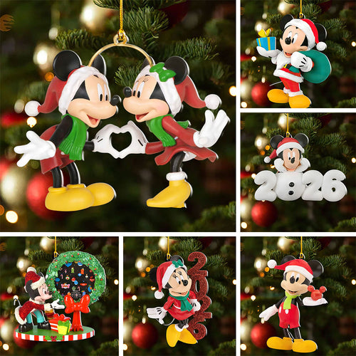 6PCS Mickey Mouse x Disney Custom Shape 2-Side Printed Acrylic Ornament – NGHIAVT5900