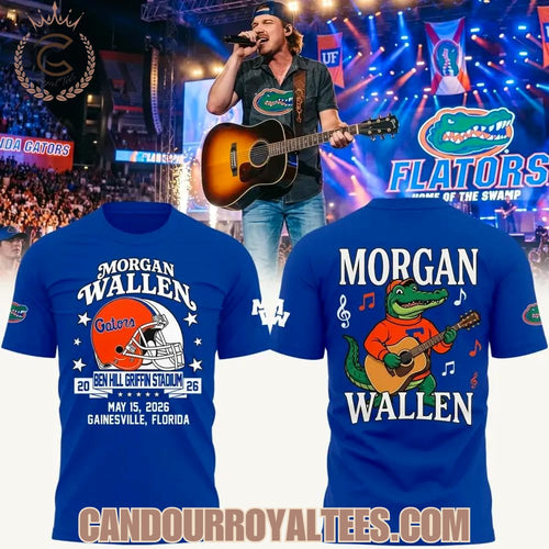 Morgan Wallen x Florida Gators Football - Still The Problem Tour 2026 T-Shirt, Hoodie