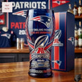 New England Patriots 2025 Afc Champions Beer Glass