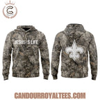 New Orleans Saints Treyton Welch Jesus is Life Hoodie