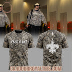 New Orleans Saints Treyton Welch Jesus is Life Hoodie