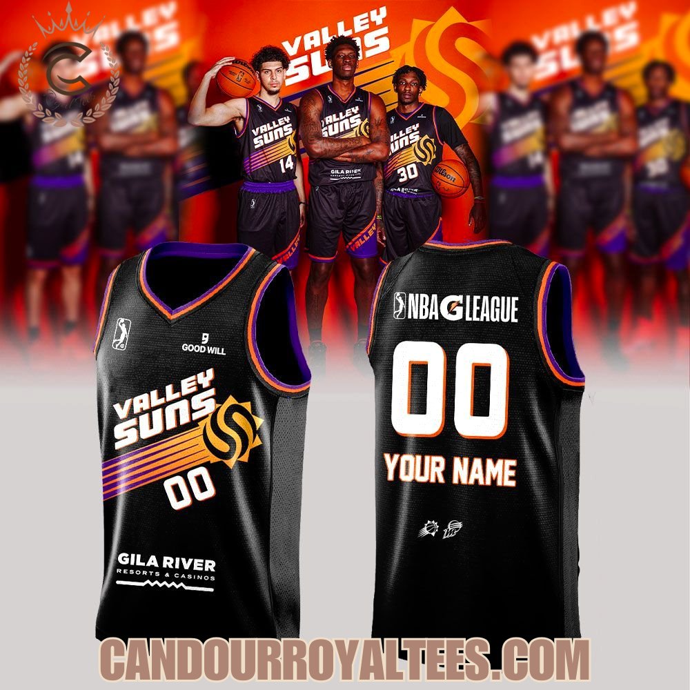 New Valley Suns unis, inspired by the Suns’ 90s alternates! Jersey