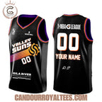 New Valley Suns unis, inspired by the Suns’ 90s alternates! Jersey