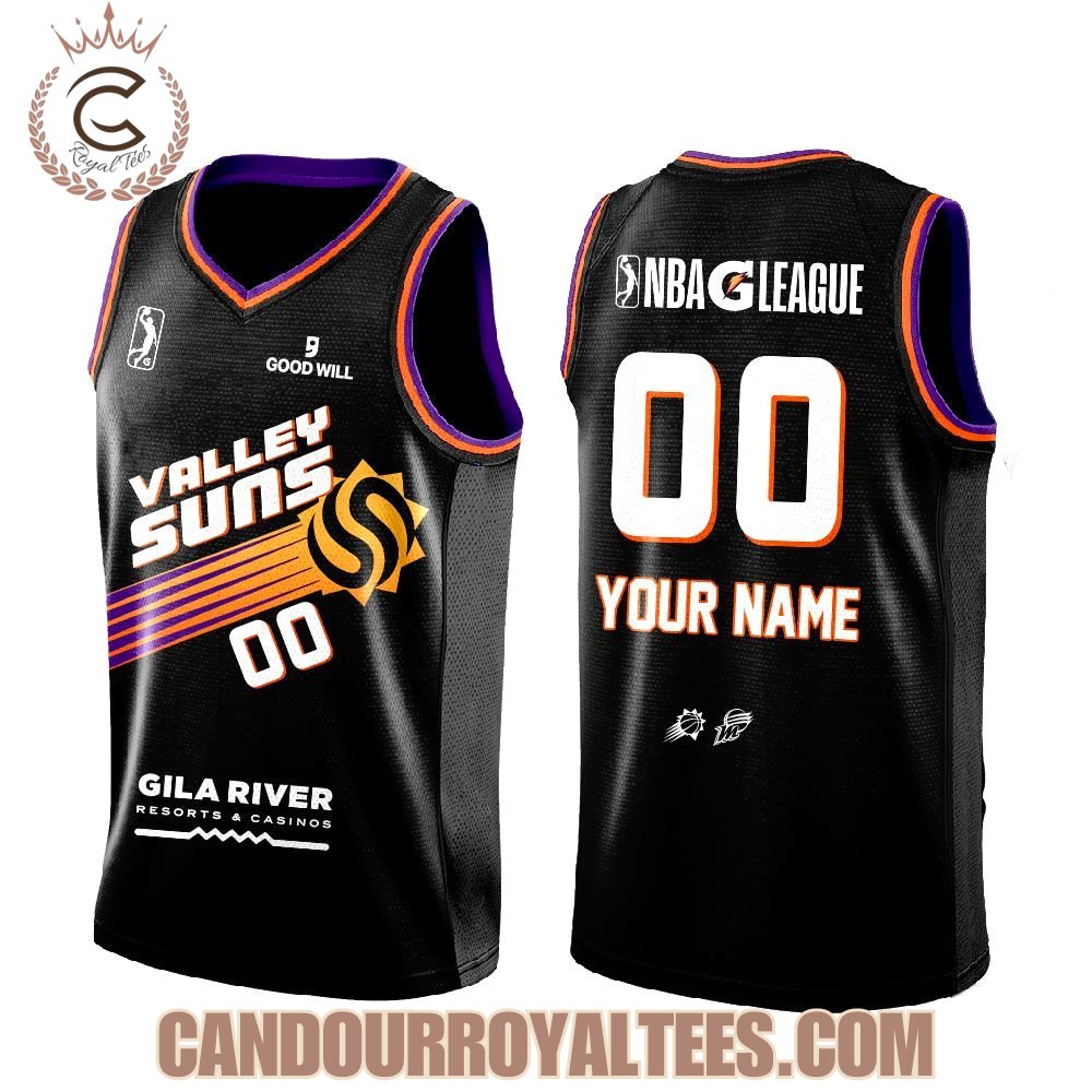 New Valley Suns unis, inspired by the Suns’ 90s alternates! Jersey