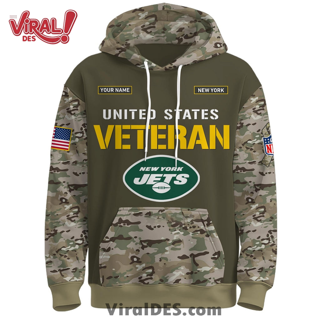New York Jets 2025 Salute to Service Hoodie, Long Pants