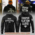 New York Knicks 75th Anniversary Cooper Clifton Lloyd NBA Pioneers Hooodie