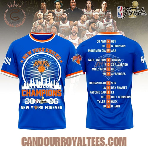 New York Knicks NBA Finals Champions 2026 Tshirt, Hoodie