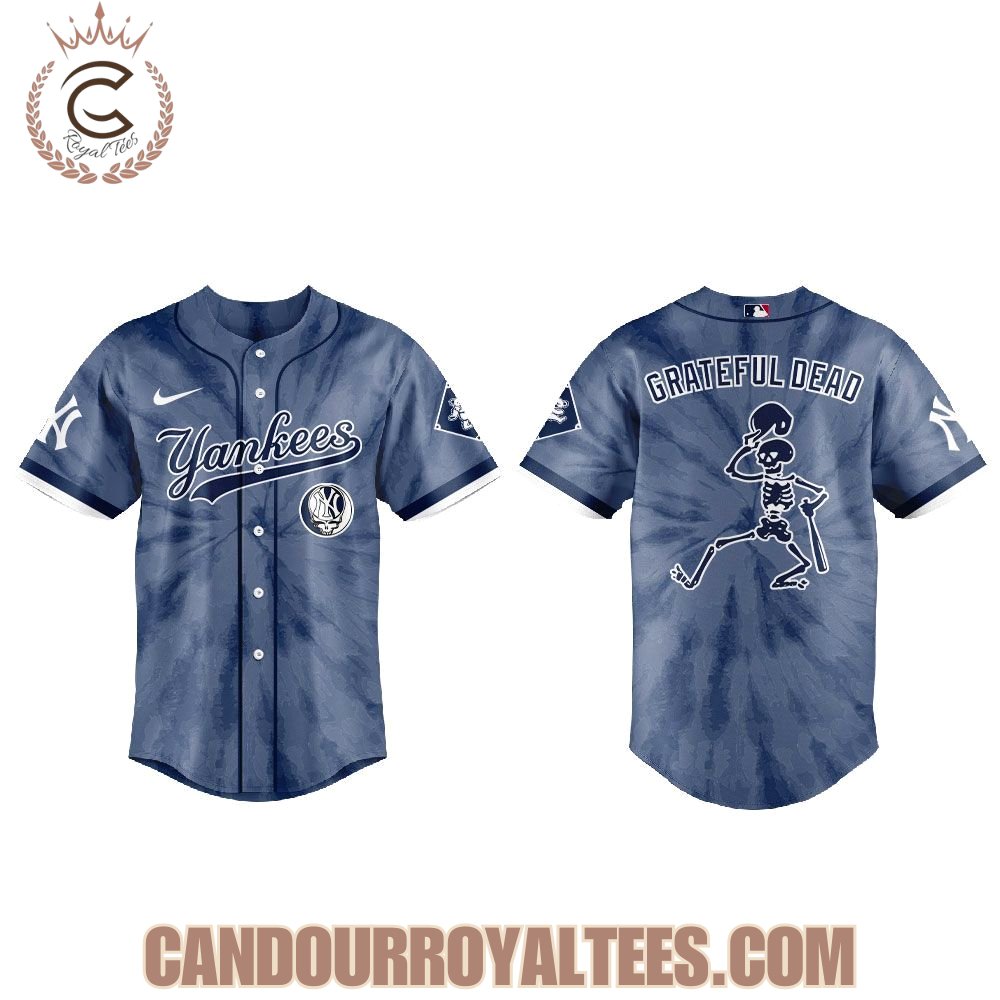New York Yankees 2026 Grateful Dead Night Jersey
