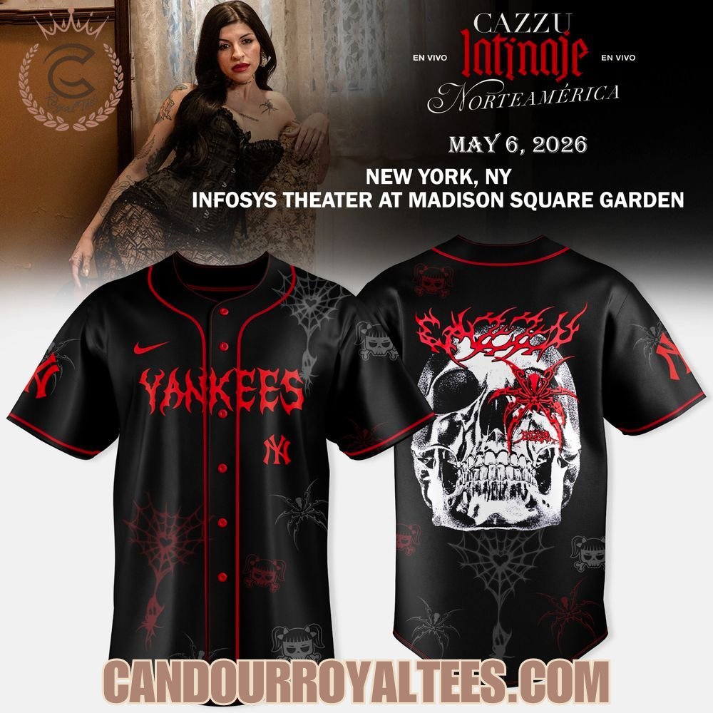 New York Yankees x Cazzu: Latinaje En Vivo Tour NA 2026 Tour Exclusive Jersey