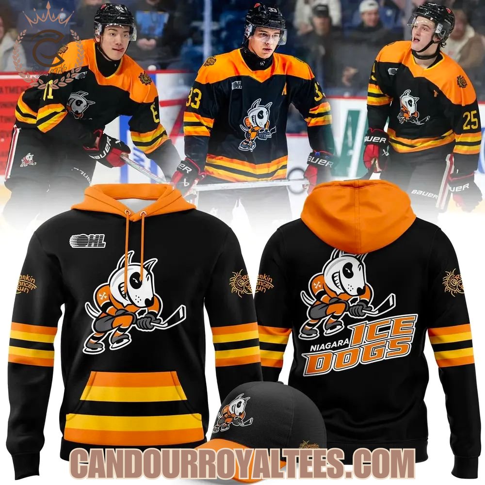 Niagara IceDogs Rankin Cancer Run 2026 Hoodie