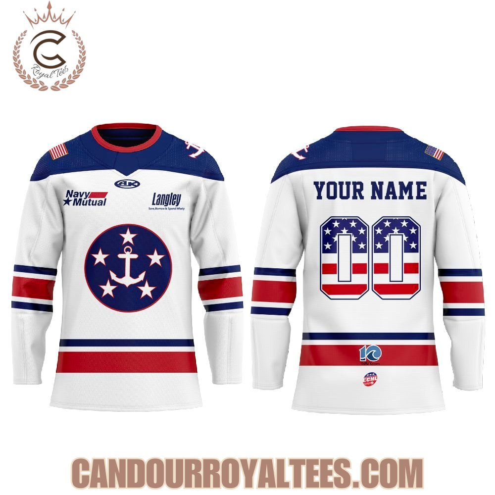 Norfolk Admirals Our Military Appreciation Hockey Jersey
