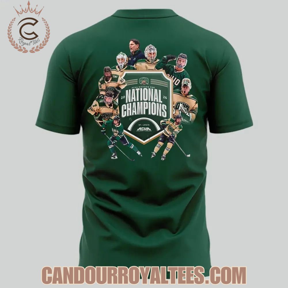 Ohio Bobcats men’s ice hockey National Champions T-Shirt, Hoodie
