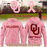 Oklahoma Sooners Pink Game Hoodie