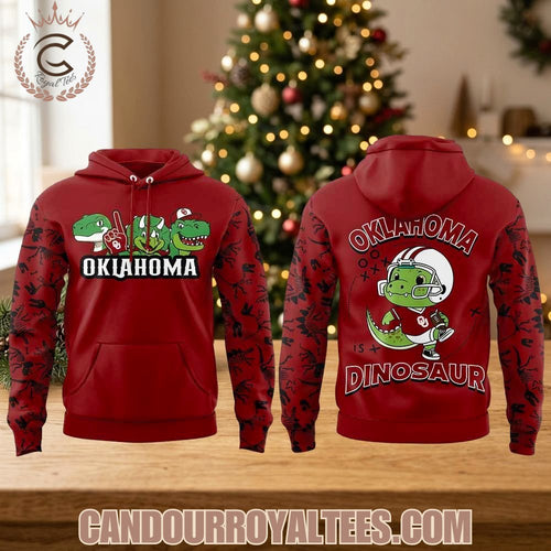 Oklahoma Sooners x Dinosaur 2026 Hoodie