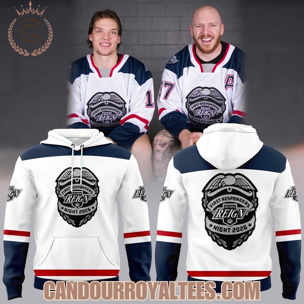 Ontario Reign First Responders Night 2026 Hoodie
