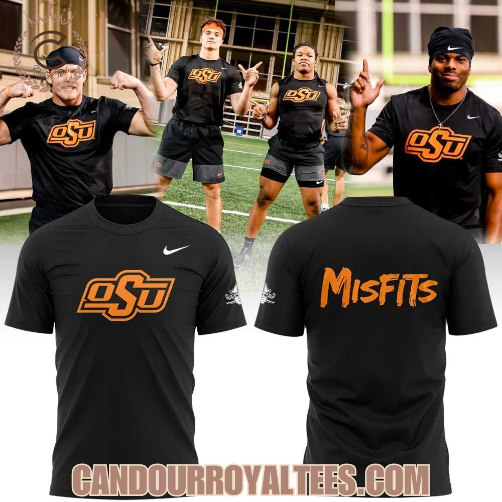 OSU Cowboy Football Pirates Paradise Night Black Shirt