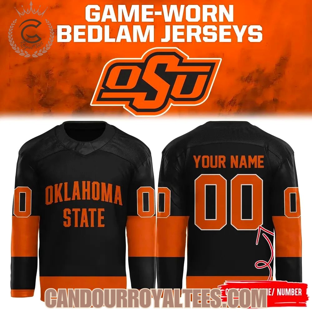 OSU Cowboy Hockey Bedlam Jersey