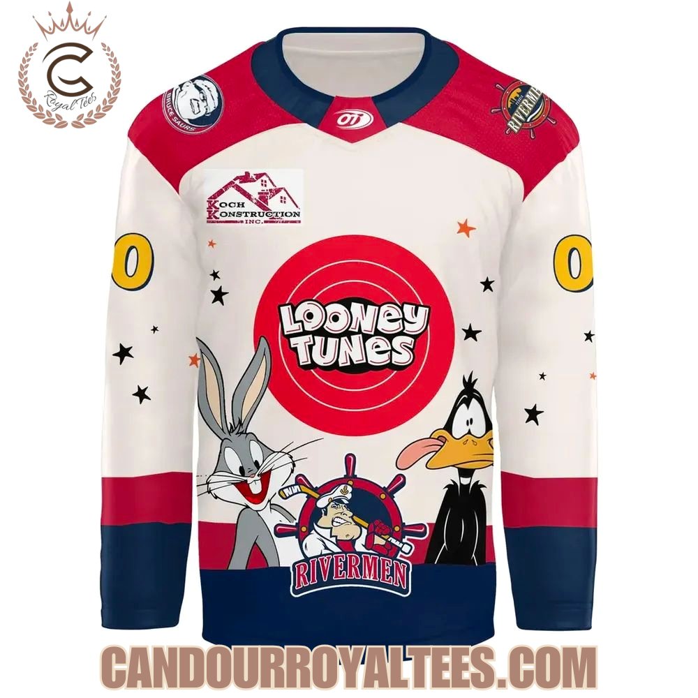 Peoria Rivermen Looney Tunes Jersey