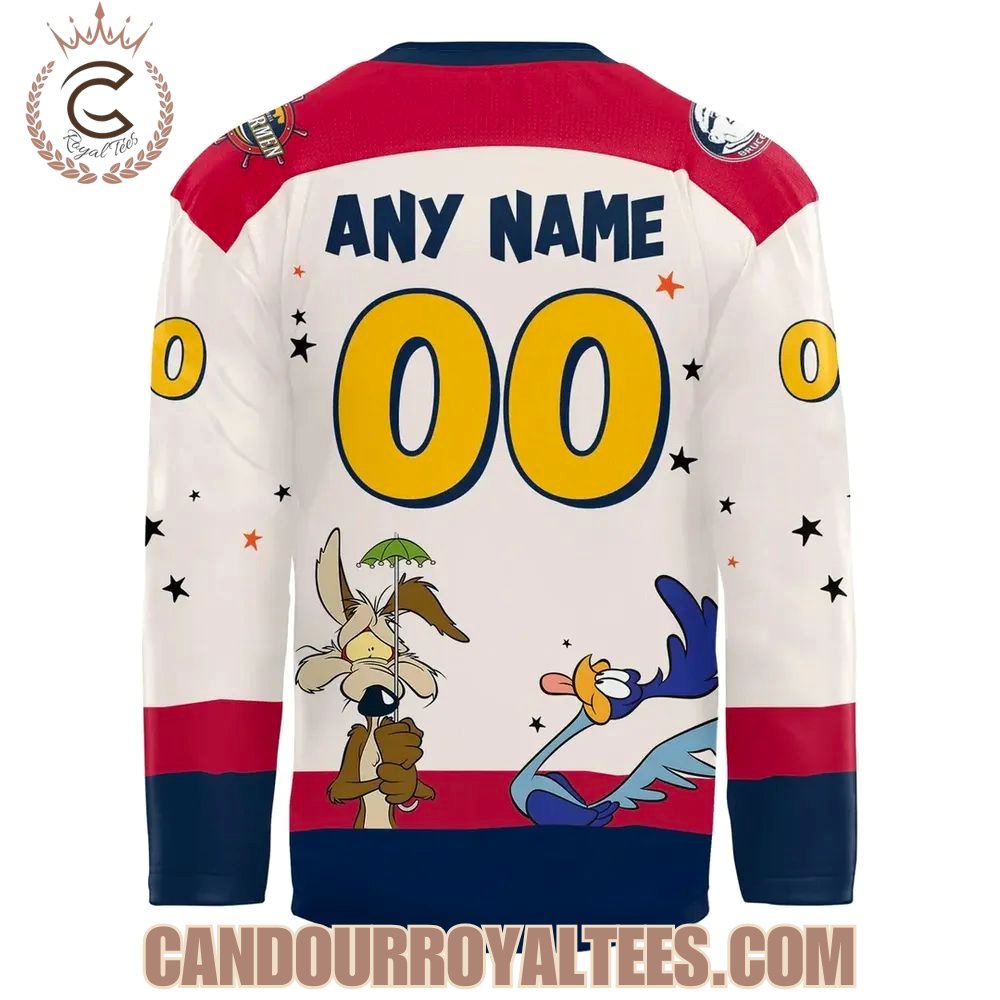Peoria Rivermen Looney Tunes Jersey