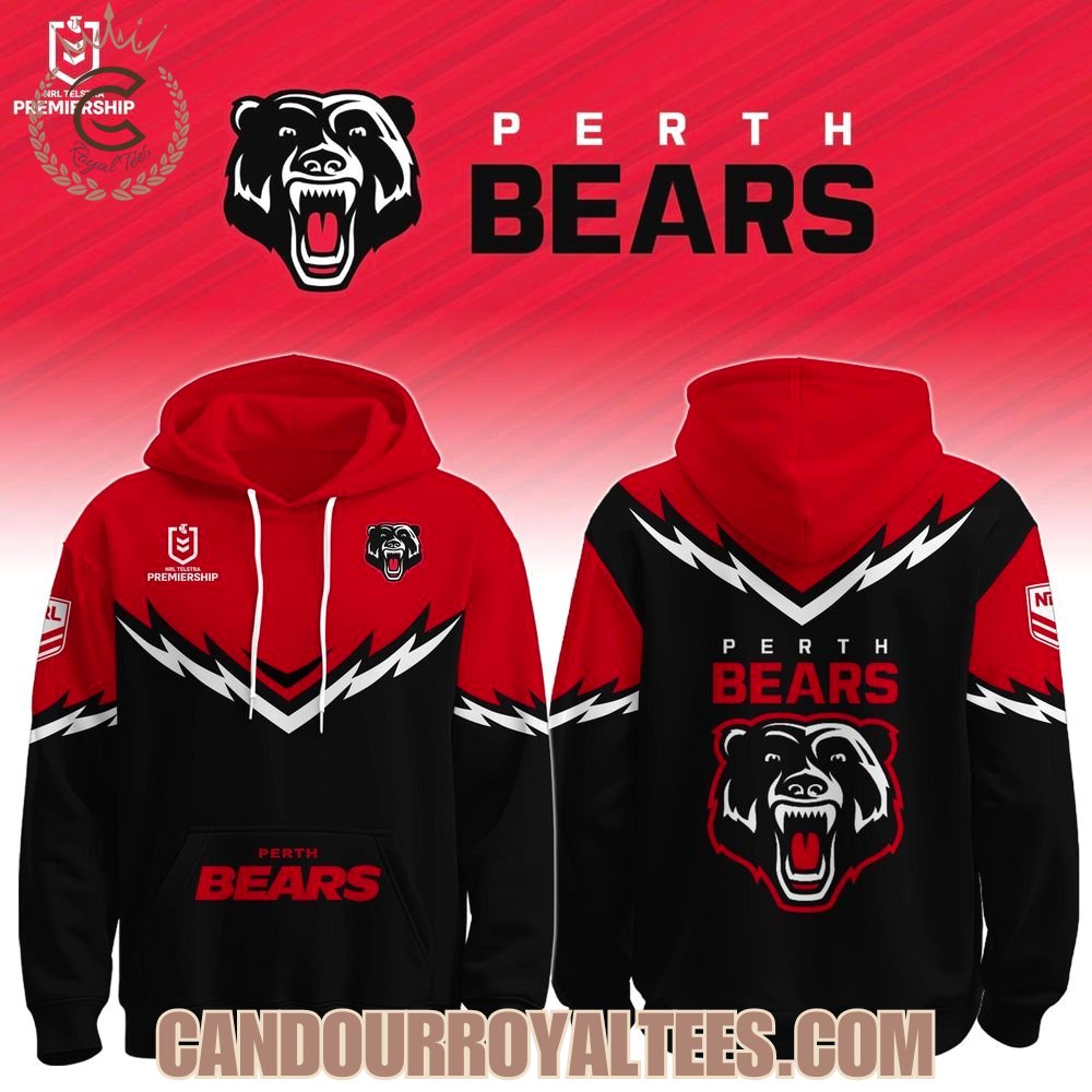 Perth Bears NRL Debut 2026/27 Hoodie