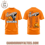 Perth Scorchers BBL Champions 2026 Tshirt, Hoodie