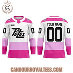 Peterborough Petes PINK IN THE RINK 2026 Hockey Jersey