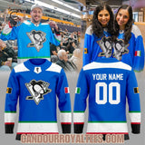 Pittsburgh Penguins Italyinz Heritage 2026 Hockey Jersey