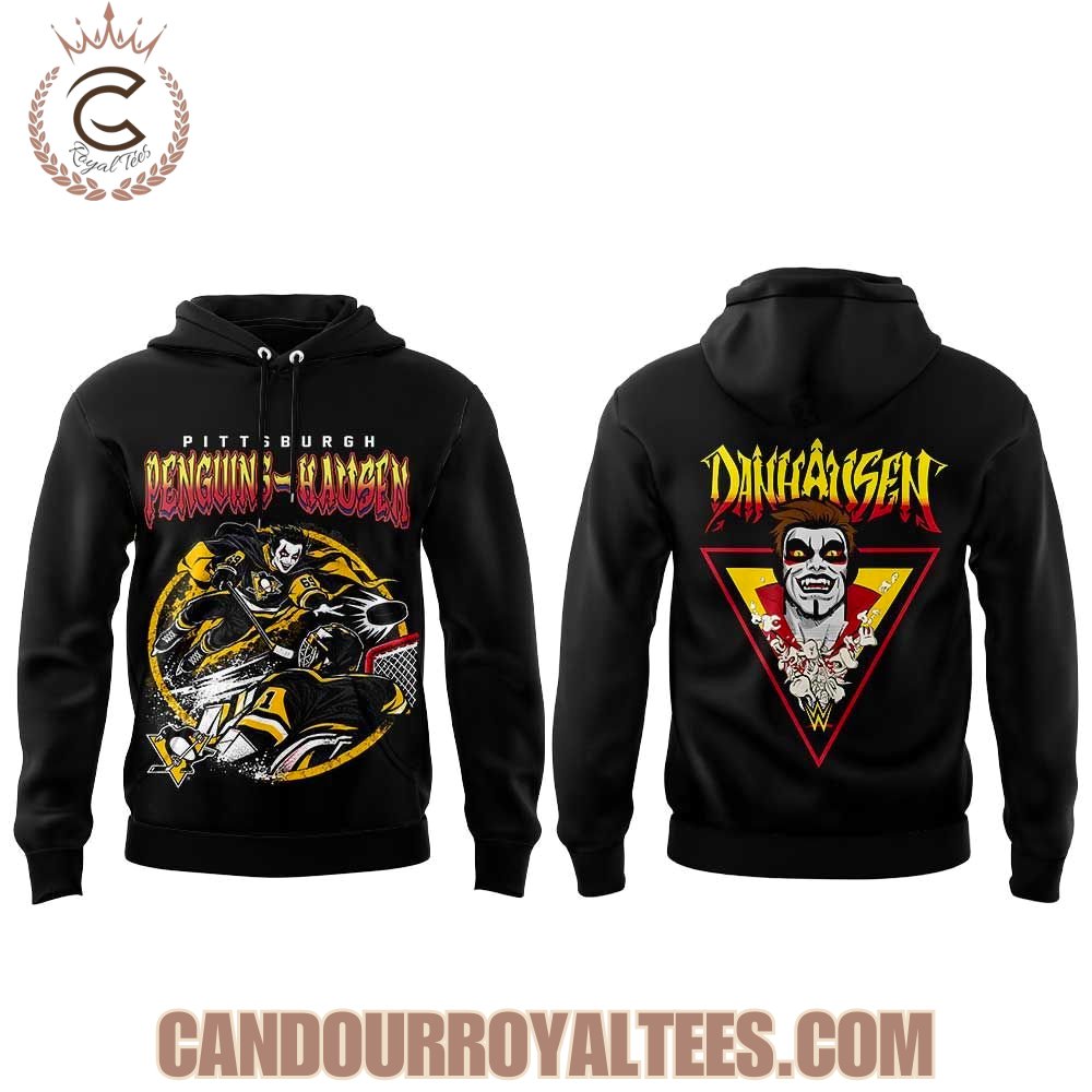 Pittsburgh Penguins x Danhausen WWE Friday Night Hoodie
