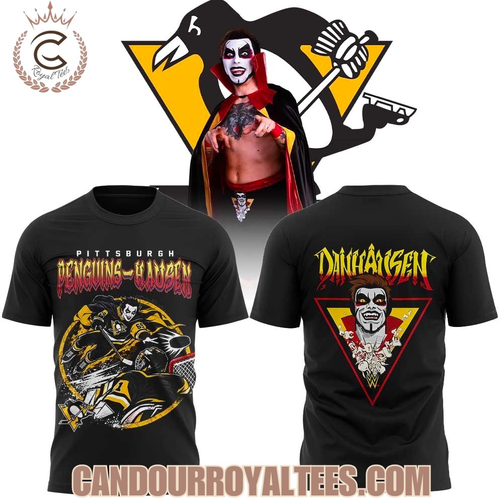 Pittsburgh Penguins x Danhausen WWE Friday Night Hoodie