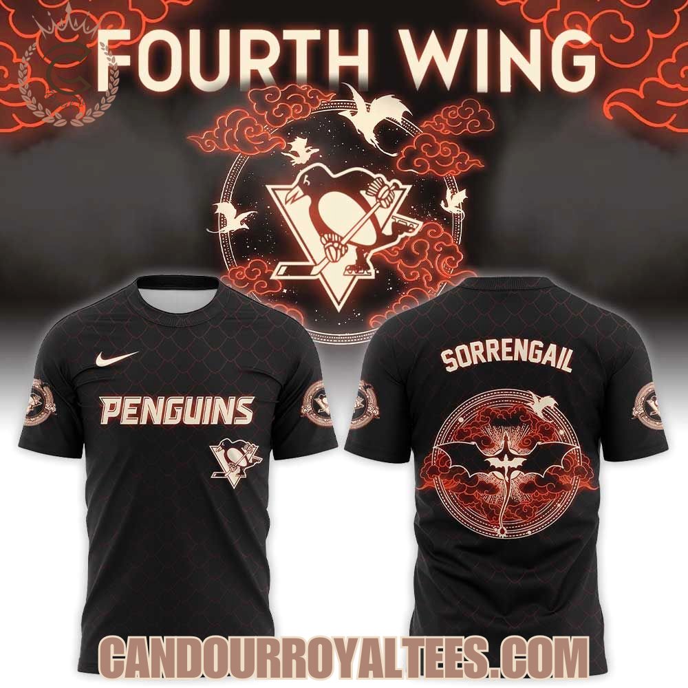 Pittsburgh Penguins x Fourth Wing Night Hoodie