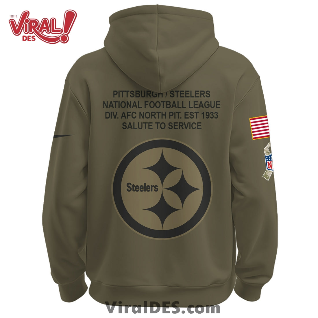 Pittsburgh Steelers Salute To Service Limited Edition Shirt