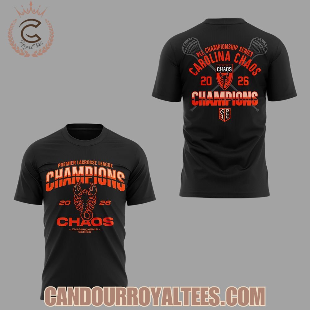 PPL Championship Series Carolina Chaos 2026 Champions T-Shirt