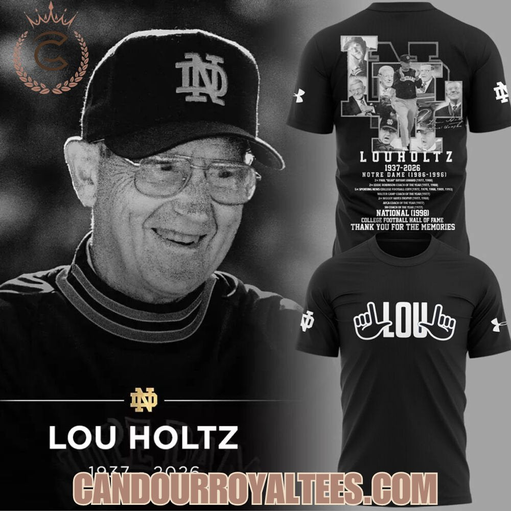 R.I.P Lou Holtz Thank You For The Memories Hoodie