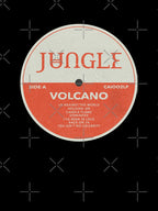 Jungle Music Band Volcano Vinyl Fan Art Cover Shirt