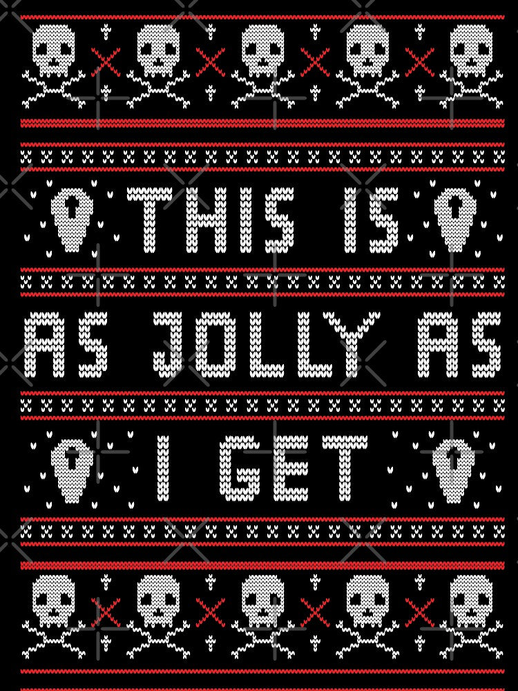 Emo Gothic Ugly Christmas Sweater Shirt