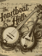 Vintage Bluegrass Collection Design Shirt