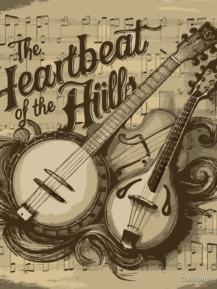 Vintage Bluegrass Collection Design Shirt