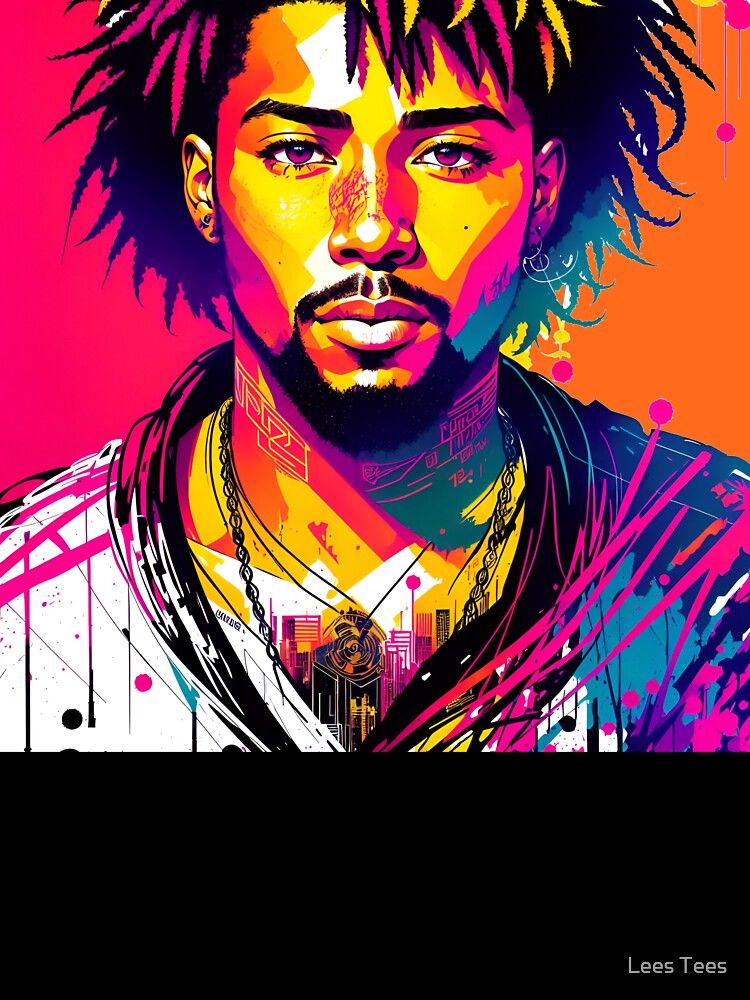 Cool HIPHOP Design Colorful Rapper HIP HOP Shirt