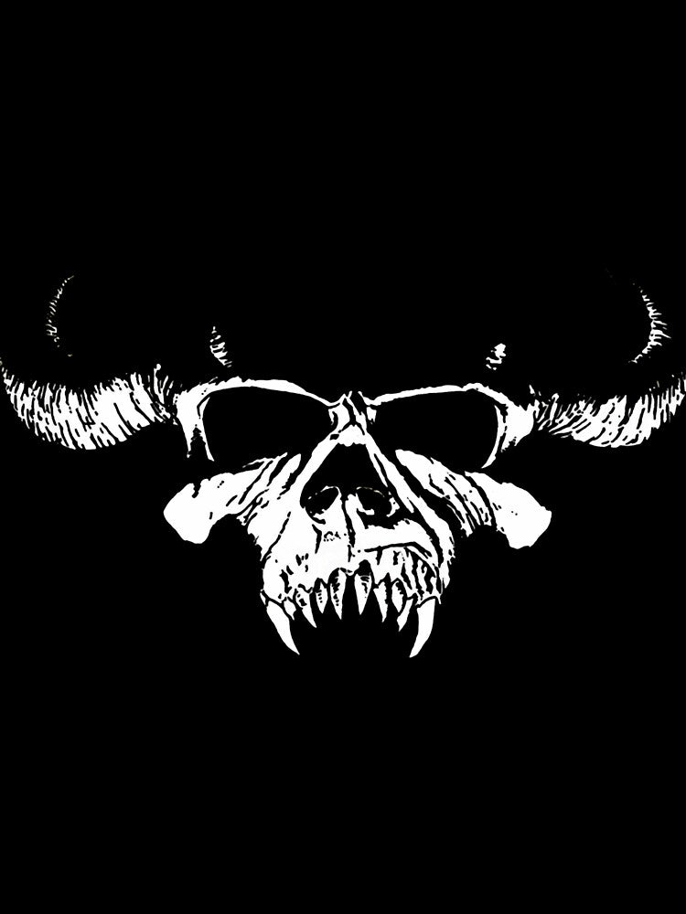 Danzig Skull Head Retro Halftone Art Styl Shirt