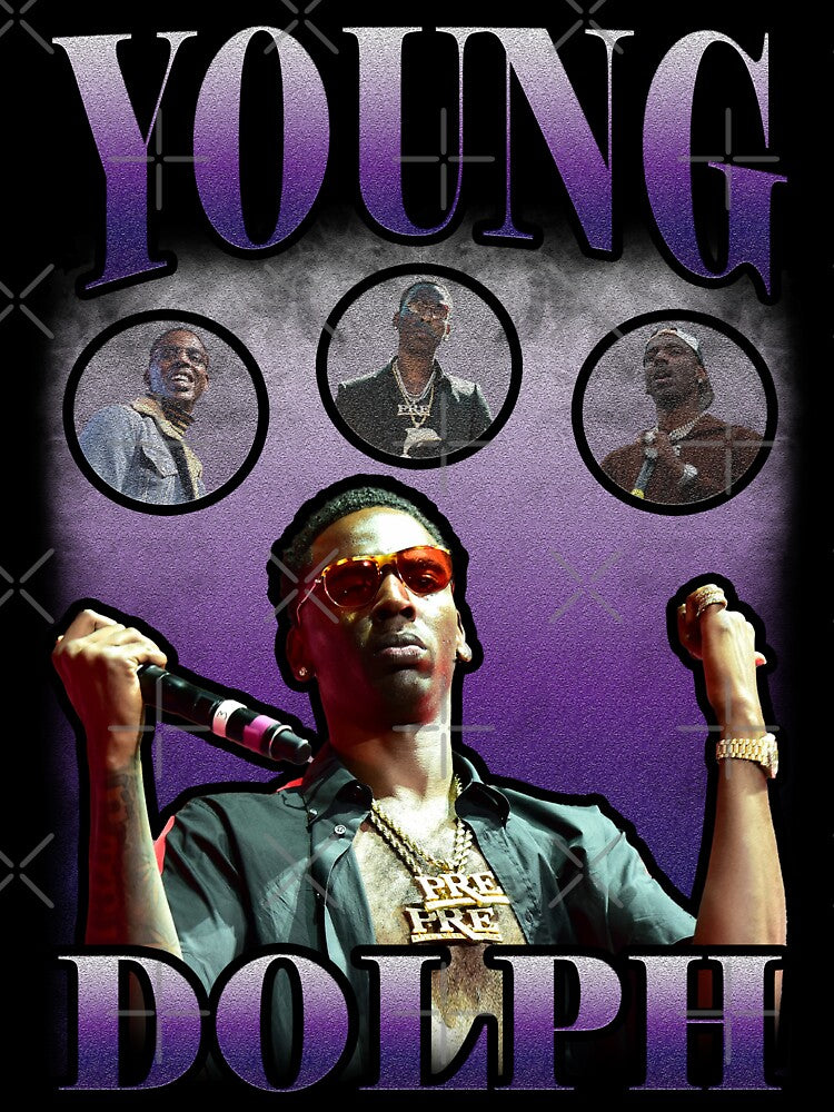Young Dolph Purple Bootleg Vintage Shirt