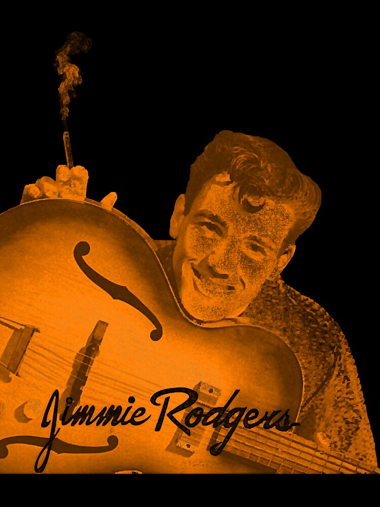 Jimmie Rodgers Country Legend Sepia Tribute Shirt