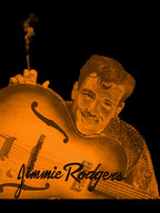 Jimmie Rodgers Country Legend Sepia Tribute Shirt