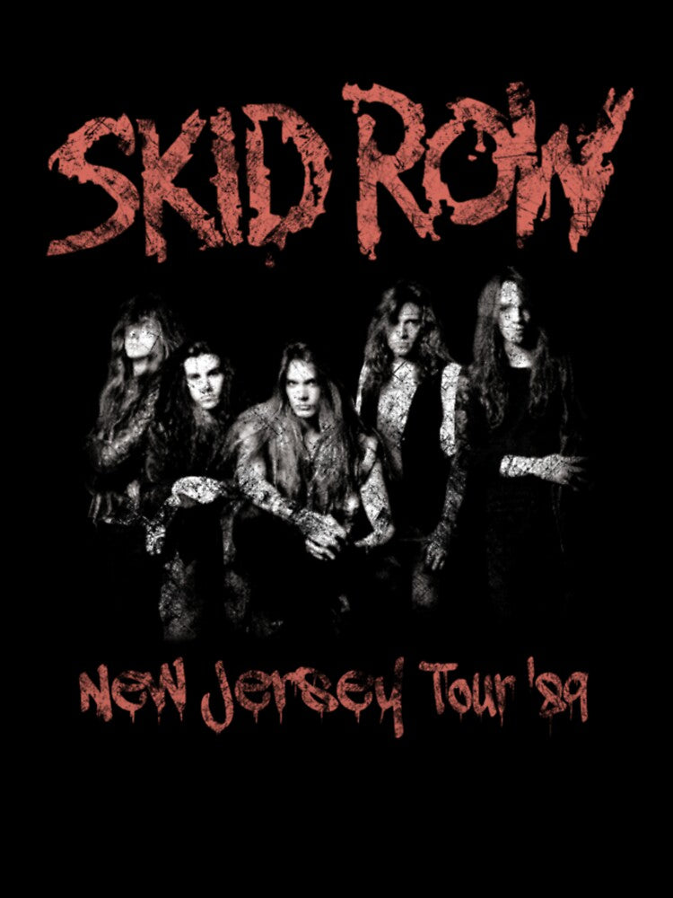 Heavy Metal Skid Row Tour' 89 Shirt