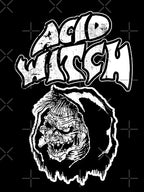 Acid Witch Hardcore Metal Concert Shirt