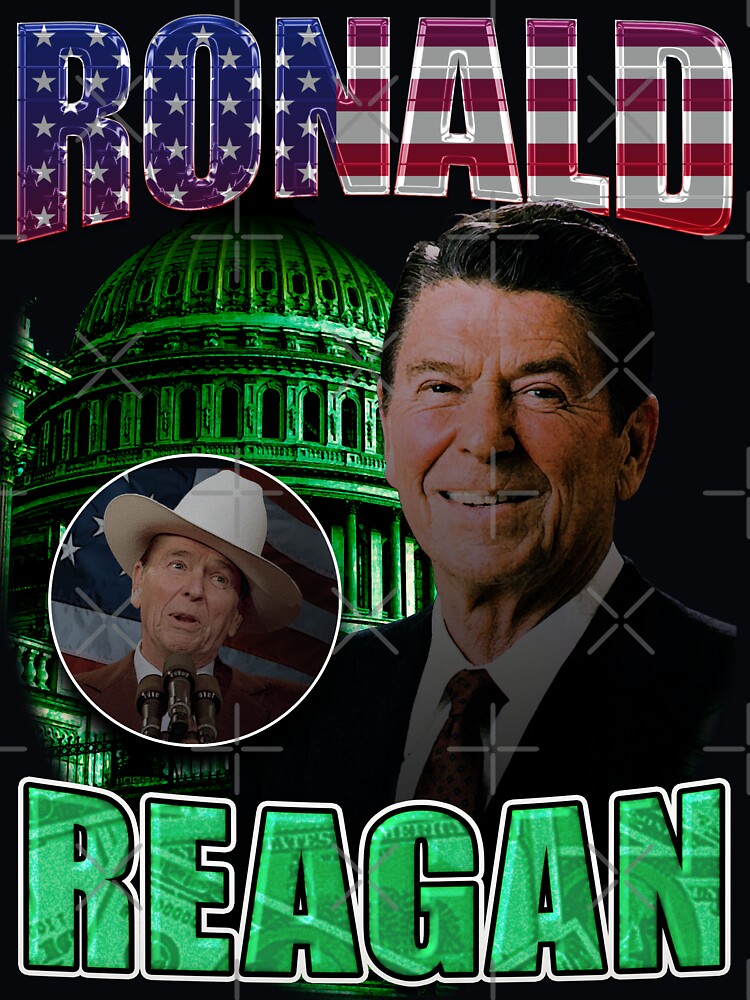 Ronald Reagan Bootleg Rap Shirt