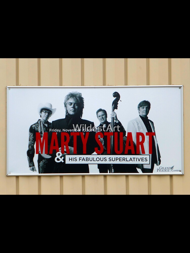 Marty Stuart Sign Shirt
