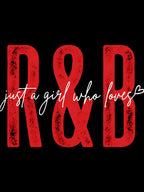 Just A Girl Who Loves R&B Music Fan Shirt