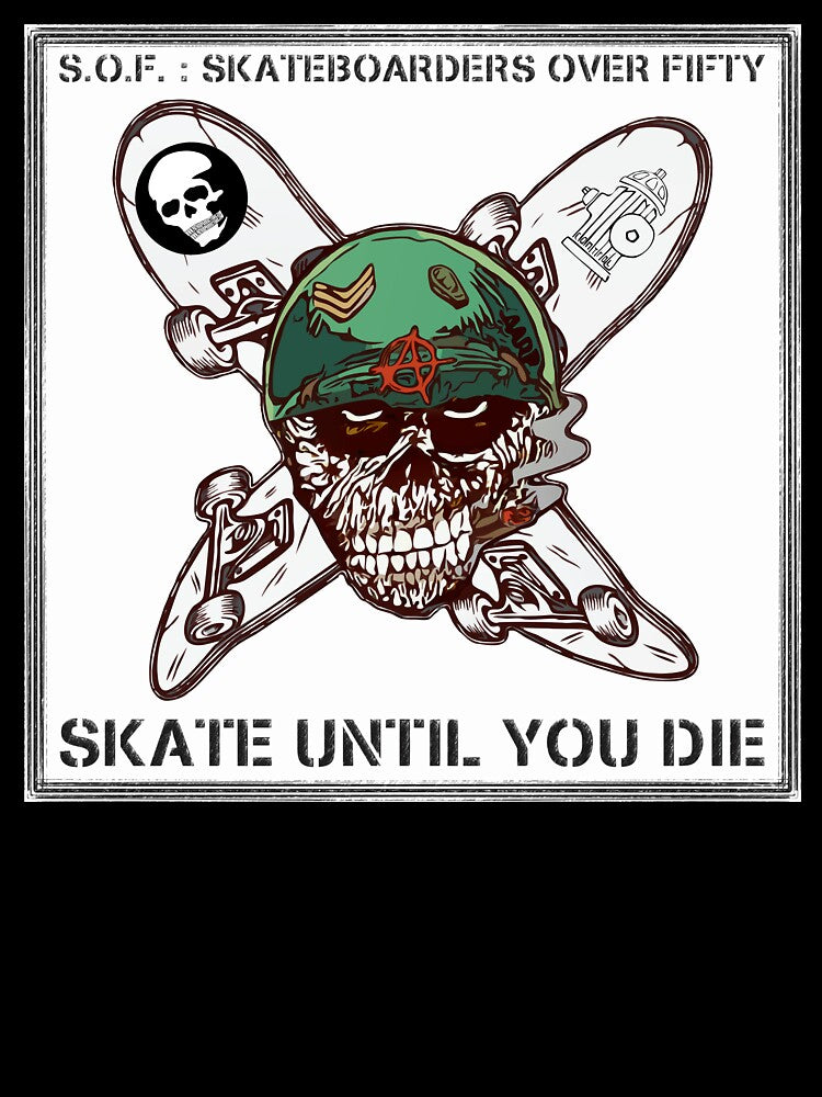 Skateboarders Over 50 Shirt