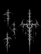 Minimal Gothic Cross Collection Shirt